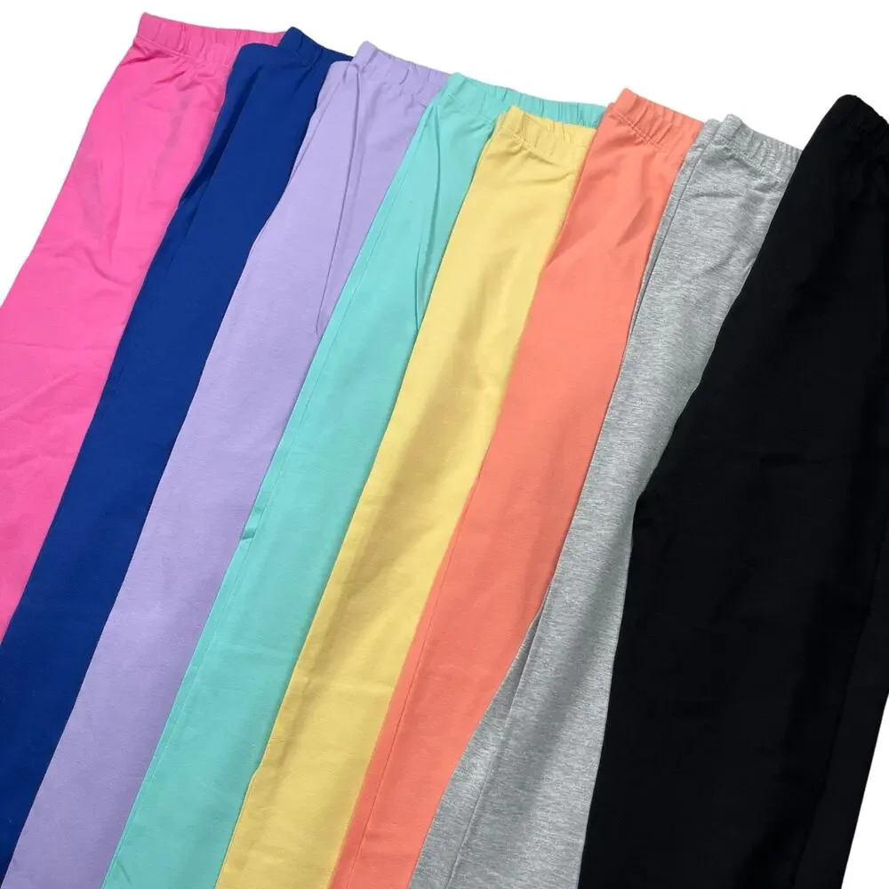 8pk Lot Children's Place Leggings Girls XL 14 Cotton Stretch Pull-on School Play